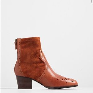 Walk the Walk Leather Ankle Boot CHELSEA CREW Sz 8